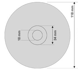 размерр dvd диска